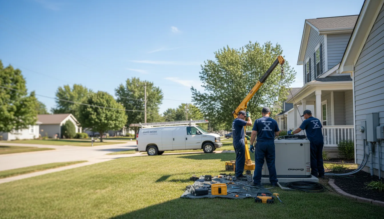 Generator Installation in Liverpool, IL near me